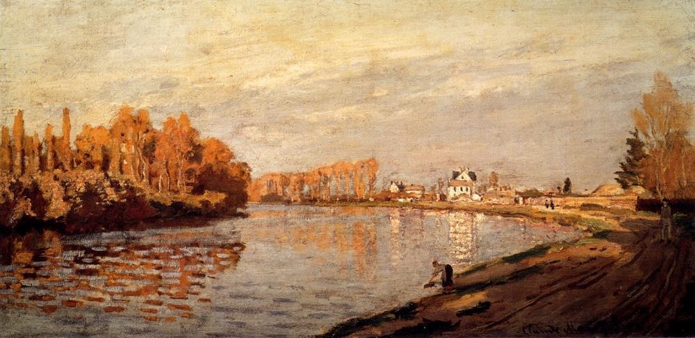 Claude Monet The Seine At Argenteuil I